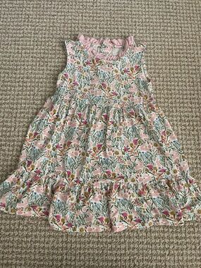 Magnetic Me Pink Floral Bunny Dress